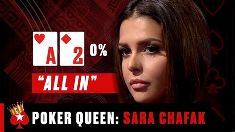 sara chafak poker bluff